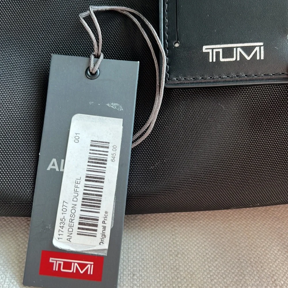 Authentic Tumi travel or laptop bag for Men or Women